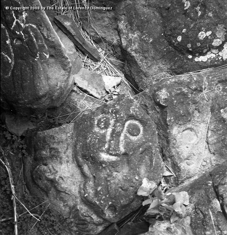 ORO_093.jpg - Easter Island. 1960. Orongo. Make-Make.