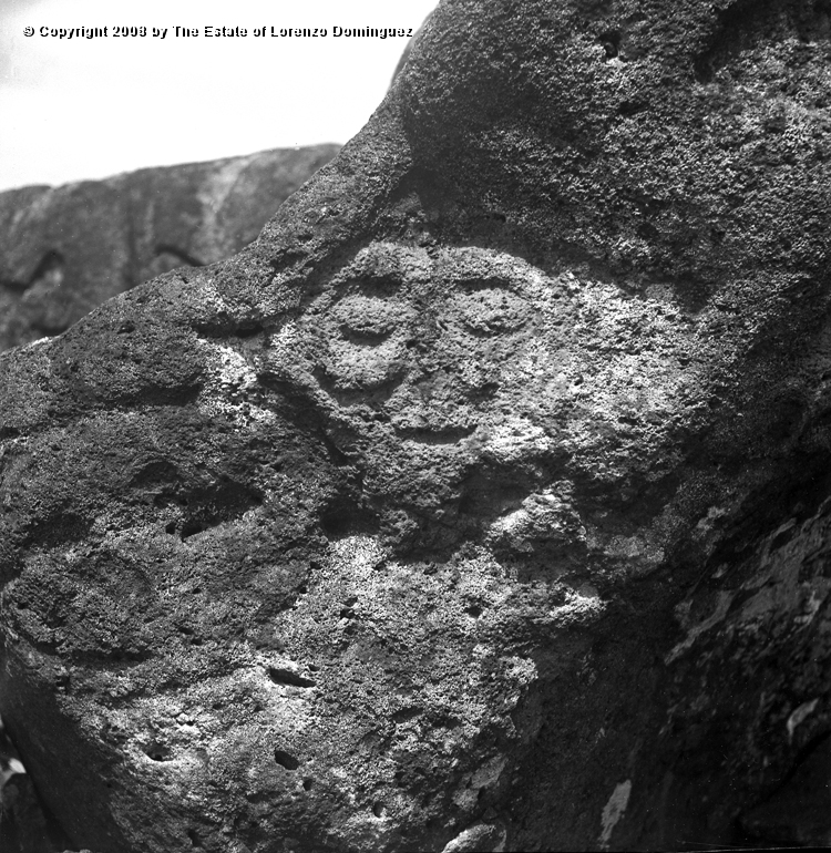 ORO_094.jpg - Easter Island. 1960. Orongo. Makemake.